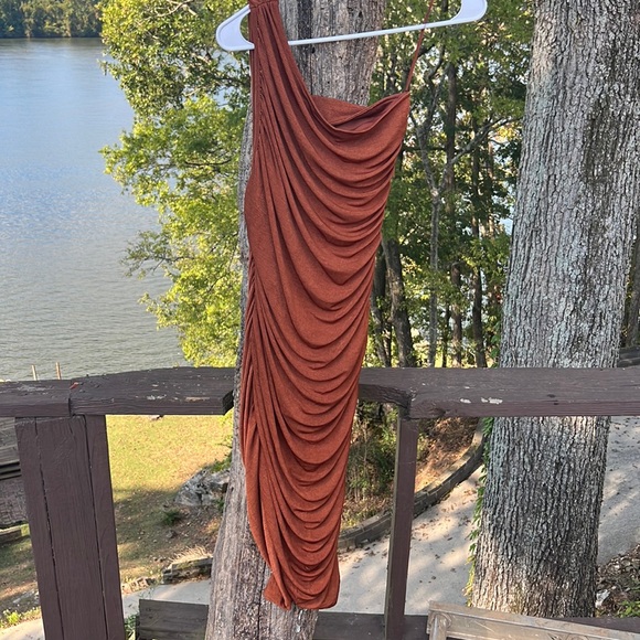Dresses & Skirts - Women’s One Shoulder Slinky Dress - NWT - Size M